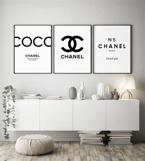 wandbilder coco chanel|chanel artwork wall.